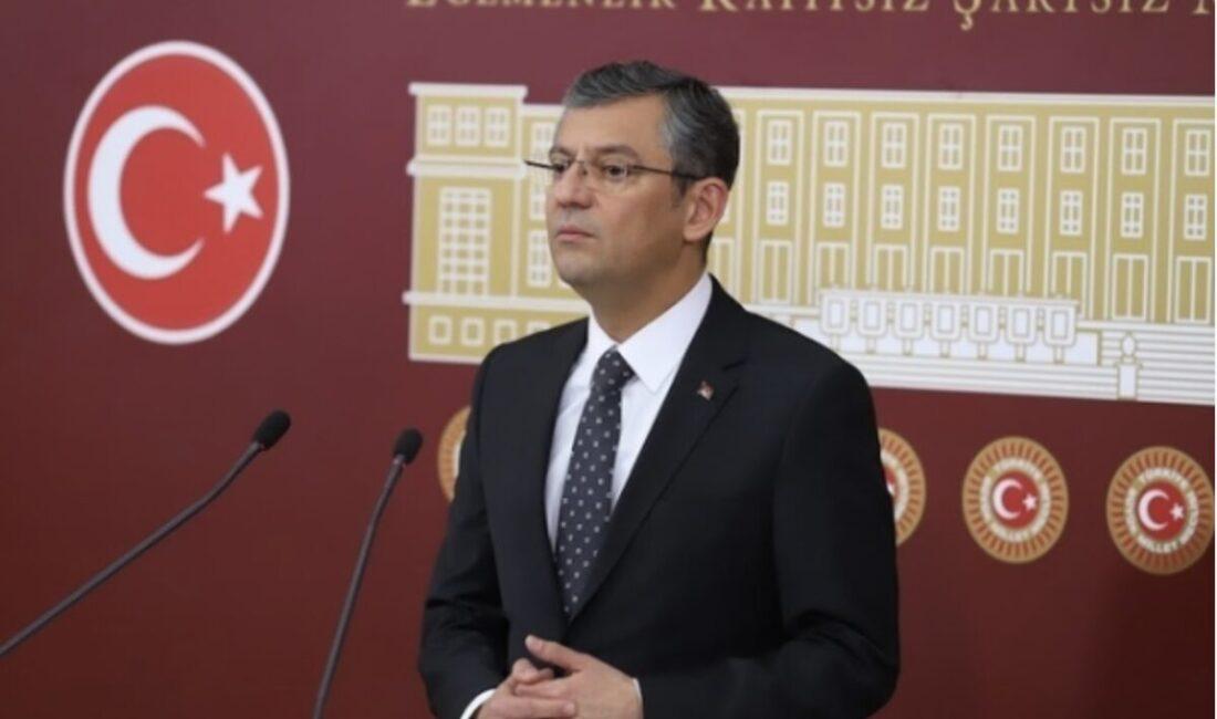 CHP Genel Başkanı  Özel,Türkiye'nin  çeşitli bölgelerinde yaşanan orman yangınlarına ilişkin