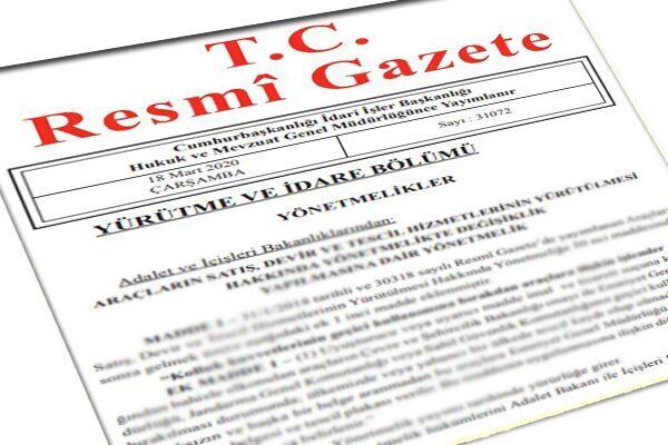 YÜRÜTME VE İDARE BÖLÜMÜ ATAMA KARARI –– Cumhurbaşkanlığı Tarafından Yapılan