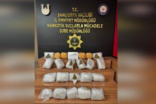 Şanlıurfa İl Emniyet Müdürlüğü tarafından uyuşturucu ile mücadele kapsamında gerçekleştirilen