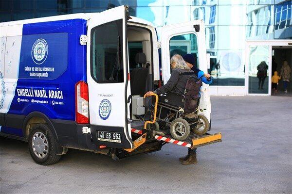 Muğla Büyükşehir Belediyesi’nin Hasta ve Engelli Nakil Hizmeti, bugüne kadar