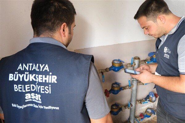 Antalya Büyükşehir Belediyesi ASAT Genel Müdürlüğü, sayaç montaj işine yönelik