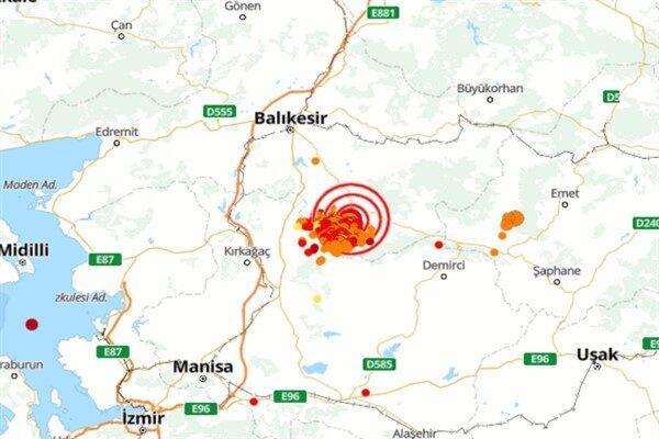 Boğaziçi Üniversitesi Kandilli Rasathanesi ve Deprem Araştırma Enstitüsü (KRDAE) verilerine