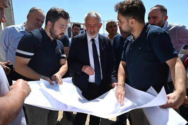 Isparta Belediye Başkanı Başdeğirmen, Gül 2 Sanayi Sitesi Kooperatifi tarafından