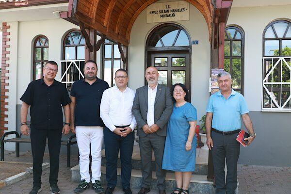 Derince Belediye Başkanı  Sertif Gökçe, saha ziyaretlerine Yavuz Sultan Mahallesi
