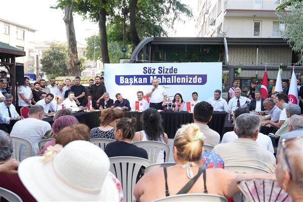 Başkan Özarslan, son olarak Aşağı Eğlence ve Emrah Mahallesi sakinleriyle