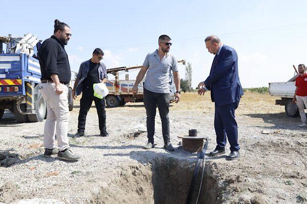 Uşak Belediye Başkanı Özkan Yalım, Uşak Havalimanı yakınlarında açılan yeni