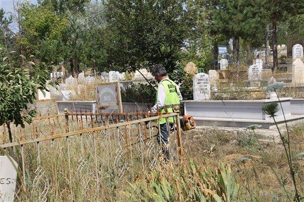 Çalışmalar kapsamında ekipler tarafından belediye mücavir alanı içerisinde yer alan