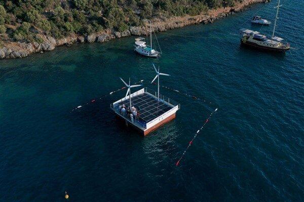 "Denizden Hayata, Bodrum'a Temiz Su" başlığıyla duyurulan ve yenilenebilir enerji