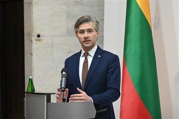 Litvanya Dışişleri Bakanı Budrys, Vilnius'ta Filistin Dışişleri Bakanı Varsen Aghabekian