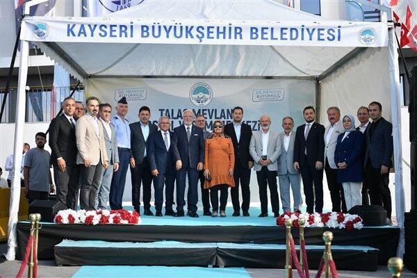 Kayseri Büyükşehir Belediyesi tarafından Talas ilçesinde yapımı tamamlanan Talas Mevlana