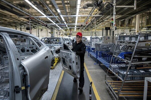 Çin’de 2025 yılının Ocak-Temmuz döneminde otomobil üretimi, geçen yılın aynı