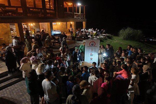 Düzce Belediyesi, Düzce Bilim Merkezi ile birlikte gerçekleştirilen Perseid Göktaşı
