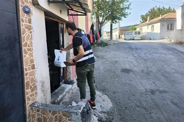 Sosyal destek programı kapsamında yerel üreticilerden 2 bin kilogram taze