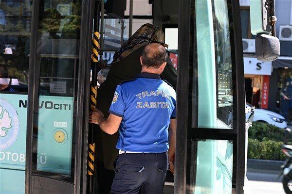 Zabıta ekipleri, gerçekleştirdikleri denetimlerle, toplu taşıma araçlarının klima sistemlerinin doğru