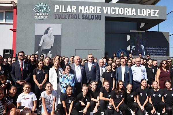 Nilüfer Belediyespor Eker Kadın Voleybol Takımı oyuncusu Pilar Marie Victoria