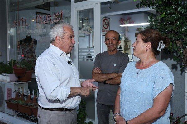 Nilüfer Belediye Başkanı Özdemir, mahalle ziyaretlerine devam ediyor. Bu kapsamda