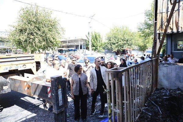 Belediye Eşbaşkanları Sincar ve Dündar, meclis üyeleri, başkan yardımcıları ve