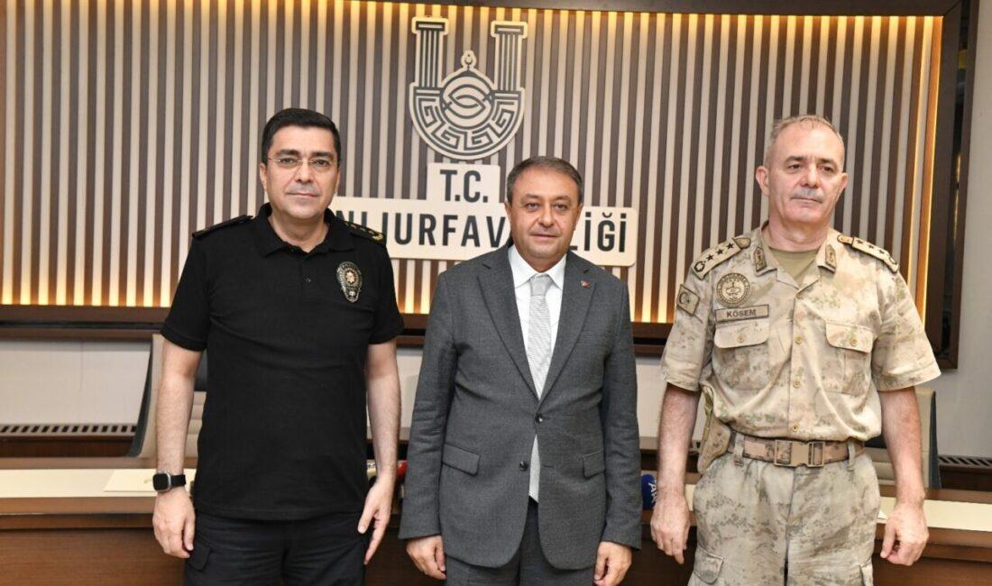 İl Emniyet Müdürü Atilla Aksoy ve ve İl Jandarma Komutan