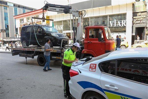 Van İl Emniyet Müdürlüğü Trafik Denetleme Şube Müdürlüğü ekipleri, Zabıta