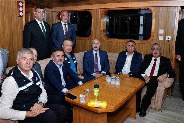 Törene Büyükşehir Belediye Başkan Vekili Güngör Geçer, Vali Yardımcısı Abdullah