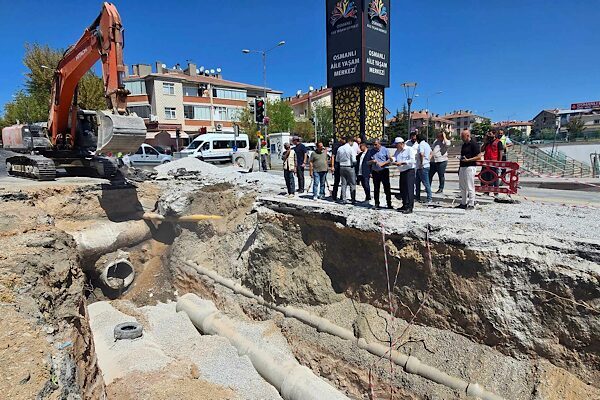 ASKİ Genel Müdürlüğü tarafından , Keçiören ilçesi Etlik Mahallesi’nde uzun