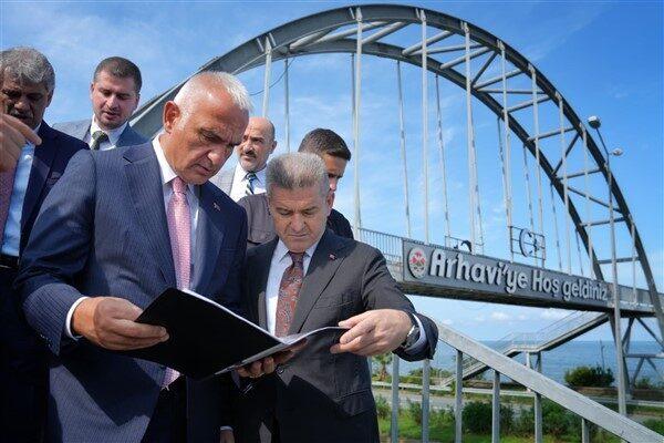 Kültür ve Turizm Bakanı Mehmet Nuri Ersoy, Artvin programı kapsamında
