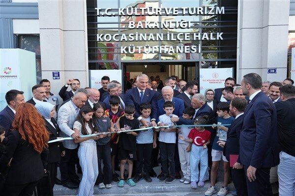 Kültür ve Turizm Bakanı Mehmet Nuri Ersoy, Kocasinan İlçe Halk