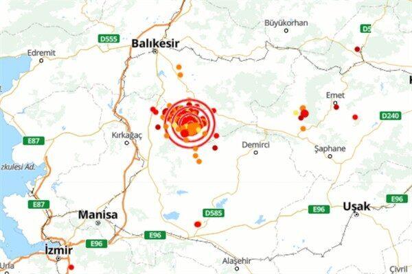 Boğaziçi Üniversitesi Kandilli Rasathanesi ve Deprem Araştırma Enstitüsü (KRDAE) verilerine