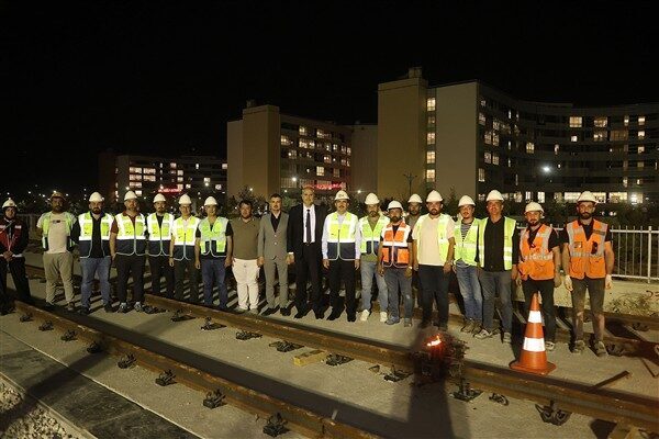 Konya Büyükşehir Belediyesi, Stadyum-Şehir Hastanesi Tramvay Hattı Projesi’nin ilk etabı