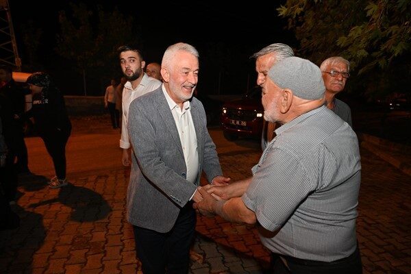 Isparta Belediye Başkanı Şükrü Başdeğirmen, köy buluşmaları kapsamında ziyaretlerine devam