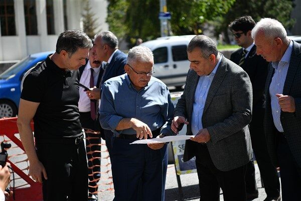 Kayseri Büyükşehir Belediyesi tarafından projelendirilen ve ilk kazma vurulan çalışmalar