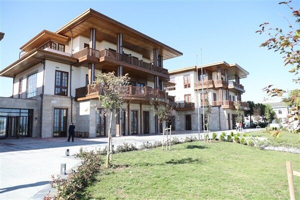 Samsun Büyükşehir Belediyesi tarafından Atakum ilçesinde inşa edilen kitap kafe,