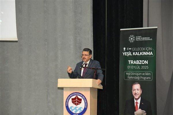 Programda, Akçaabat Belediye Başkanı Osman Nuri Ekim, Kadın Kolları Başkanı