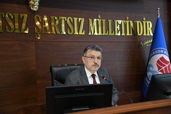Trabzon Büyükşehir Belediyesi’nin eylül ayı Meclis toplantılarının ilk oturumu, Büyükşehir
