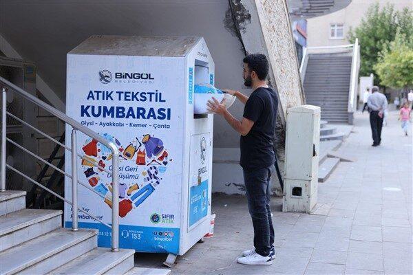 Bingöl Belediyesi, 2023 yılında şehrin 100 farklı noktasına yerleştirdiği “Kullanılmış