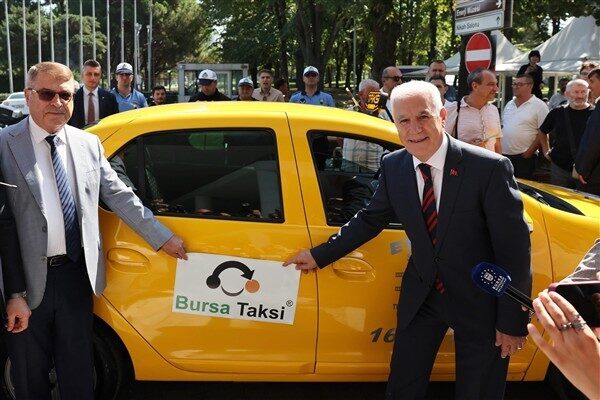 Tamamen yerli yazılımla geliştirilen ‘Bursa Taksi’ sistemi ile Bursalılar artık