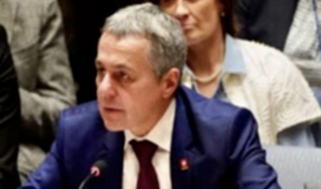 İsviçre Dışişleri Bakanı Ignazio Cassis, Polonya Parlamentosu Başkanı Szymon Holownia