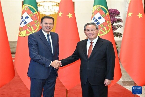Çin Başbakanı Li Qiang dün başkent Beijing’de ülkeye resmi ziyarette