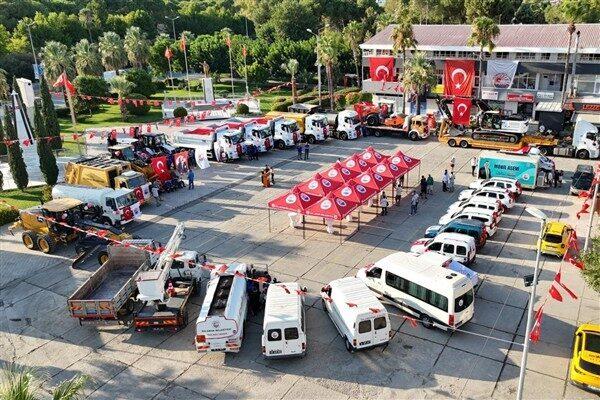 Araç filosunu güçlendirme ve yenileme çalışmaları kapsamında 30 yeni aracı