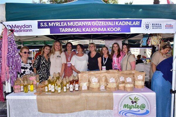 Bursa Büyükşehir Belediyesi, ‘Meydan Kadınların’ projesiyle kadın emeğini görünür kılmaya