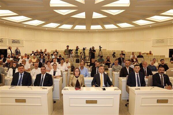 Gaziantep Büyükşehir Meclis Salonu’nda gerçekleştirilen GastroANTEP Kültür Yolu Festivali Bilgilendirme