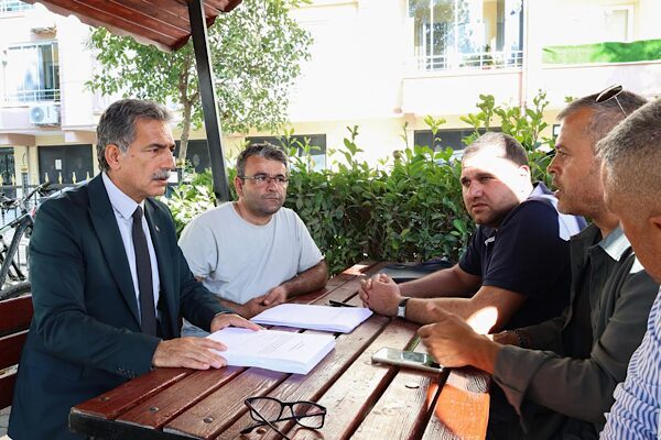 Gemlik’in Eşref Dinçer Mahallesi’nde, hastane altında yer alan ve imar