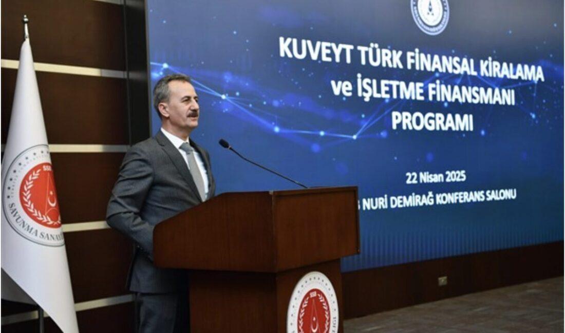 Savunma Sanayii Başkanı Haluk Görgün, İstanbul Atatürk Havalimanı’nda düzenlenen etkinlikte,