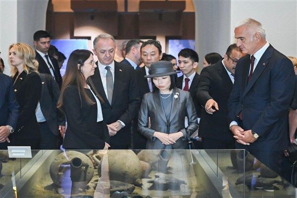 Kültür ve Turizm Bakanlığı’nın davetlisi olarak Türkiye’ye gelen Prenses Akiko,