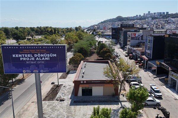 Samsun Büyükşehir Belediyesi tarafından Samsun’da sağlıksız kent dokularını modern, güvenli