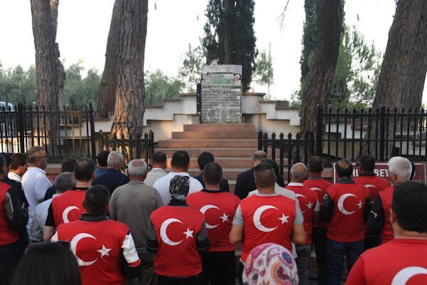 Bursa’nın düşman işgalinden kurtuluşunun 103. yılı kapsamında Osmangazi ilçesinde törenler
