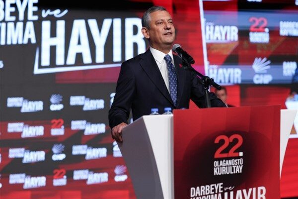 Cumhuriyet Halk Partisi (CHP) Genel Başkanı Özgür Özel, partisinin 22’nci
