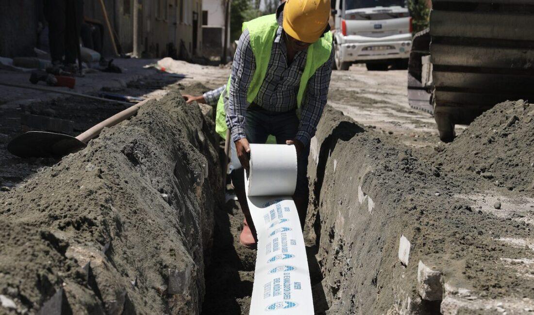 Kayseri Büyükşehir Belediyesi tarafından , Pınarbaşı ilçesinde  bir altyapı yatırımına