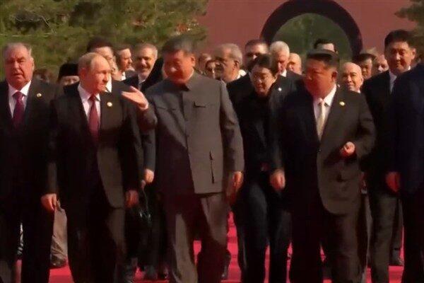 Xi Jinping, Rusya Devlet Başkanı Vladimir Putin ve Kuzey Kore