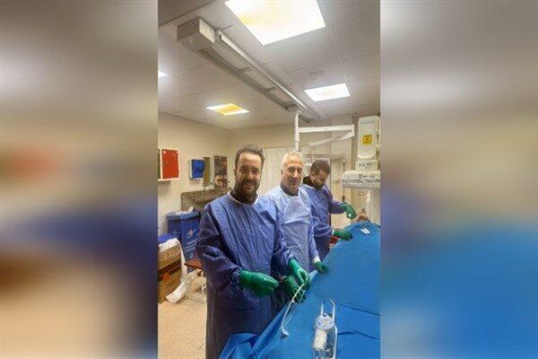 Uygulama, Kardiyoloji Kliniği hekimlerinden Doç. Dr. Veysel Tosun ve Uzm.